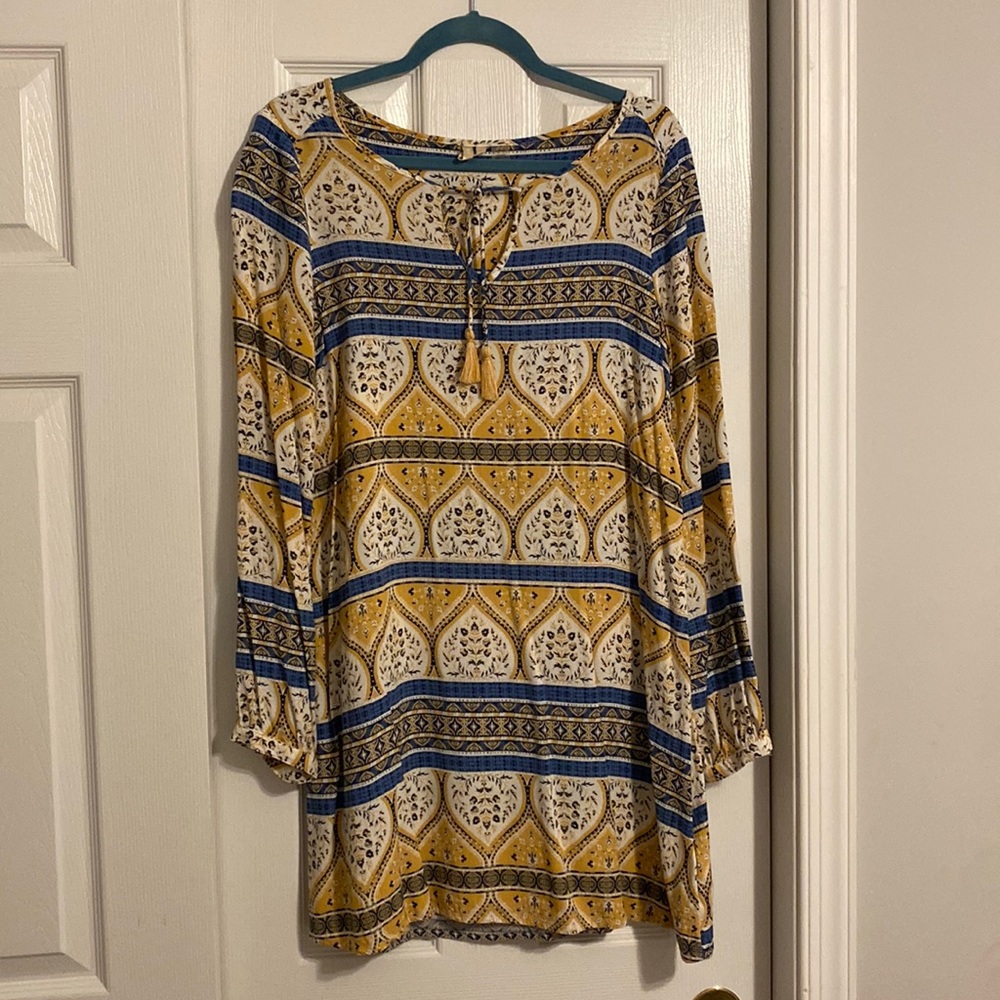 Roxy size small long sleeve dress